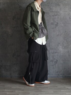 「URBAN RESEARCH Sonny Label（アーバンリサーチサニーレーベル）のアイテム（ジャケット/アウター）」を使った、くま🧸さん（メンズ・174cm）の春コーディネート