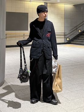 「アイテム（帽子）」を使った、くま🧸さん（メンズ・174cm・20代）の夏コーディネート
