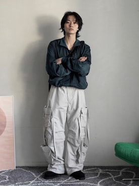 「cii（シー）のアイテム」を使った、くま🧸さん（メンズ・174cm）の冬コーディネート