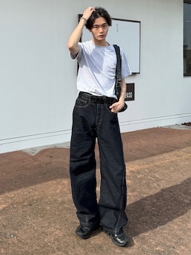 「アイテム（ショルダーバッグ）」を使った、くま🧸さん（メンズ・174cm・20代）の夏コーディネート