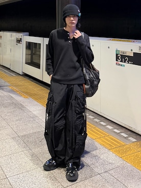 くま🧸さん（メンズ・174cm）の冬コーディネート