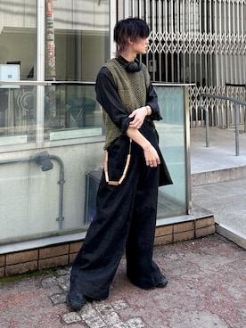 「WEWILL（ウィーウィル）のアイテム」を使った、くま🧸さん（メンズ・174cm）の春コーディネート