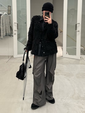 「アイテム（カーディガン/ボレロ）」を使った、くま🧸さん（メンズ・174cm）の秋コーディネート