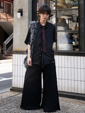 「アイテム（パンツ）」を使った、くま🧸さん（メンズ・174cm）の夏コーディネート