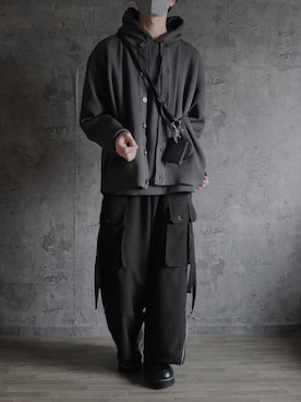 「FREAK'S STORE（フリークスストア）のアイテム（バッグ）」を使った、くま🧸さん（メンズ・174cm）の冬コーディネート