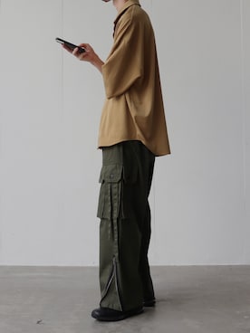 「大学生ファッション」｜くま🧸さん（メンズ・174cm）の夏コーディネート