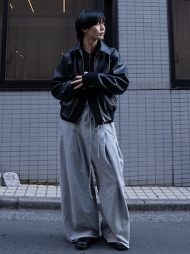 「cii（シー）のアイテム」を使った、くま🧸さん（メンズ・174cm）の冬コーディネート