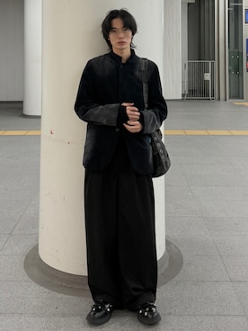 くま🧸さん（メンズ・174cm）の春コーディネート