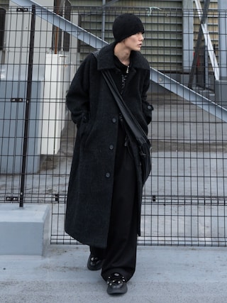 「CLEL(クレイル)の【CLEL】Herringbone Prime TR Stripe 2Tuck Slacks / ヘリンボーンプライムTR ストライプ2タックスラックス(スラックス)」を使った、くま🧸さん(メンズ・174cm)の秋コーディネート