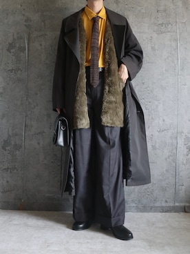 「アイテム（フォーマルスーツ/小物）」を使った、くま🧸さん（メンズ・174cm・20代）の秋コーディネート