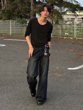 くま🧸さん(メンズ・174cm)の夏コーディネート