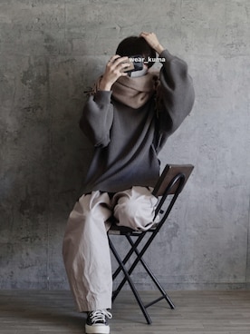 くま🧸さん（メンズ・174cm）の秋コーディネート