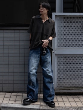 くま🧸さん(メンズ・174cm)の春コーディネート