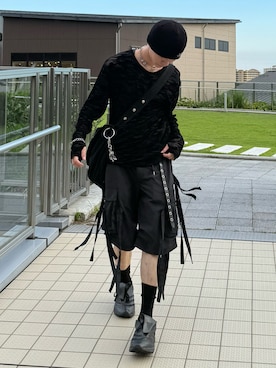 「LAD MUSICIAN（ラッドミュージシャン）のアイテム」を使った、くま🧸さん（メンズ・174cm）の夏コーディネート