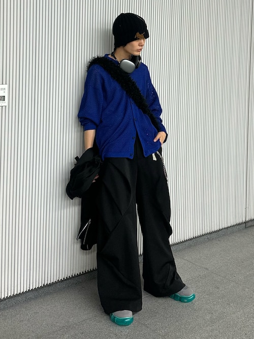 SHINYAKOZUKA】 BIJOU CAP WITH KIJIMA TAKAYUKI（ニット