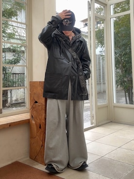 くま🧸さん（メンズ・174cm）の春コーディネート