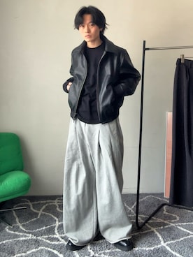 くま🧸さん（メンズ・174cm）の冬コーディネート