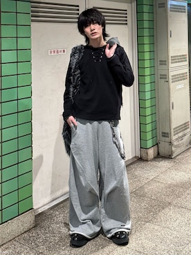 くま🧸さん（メンズ・174cm）の冬コーディネート