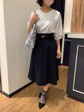 BRICK HOUSE by Tokyo Shirts 浜松市野イオンモール店さん(レディース・155cm)の夏コーディネート