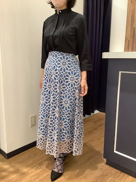 「ビジネススタイル」｜BRICK HOUSE by Tokyo Shirts 浜松市野イオンモール店さん（レディース・155cm）の夏コーディネート