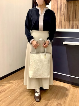 BRICK HOUSE by Tokyo Shirts 浜松市野イオンモール店さん（レディース・155cm）の春コーディネート