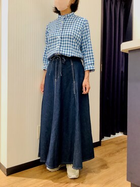 BRICK HOUSE by Tokyo Shirts 浜松市野イオンモール店さん（レディース・155cm）の夏コーディネート