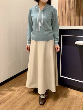 BRICK HOUSE by Tokyo Shirts 浜松市野イオンモール店さん（レディース・155cm）の春コーディネート