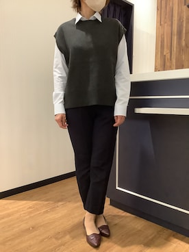 BRICK HOUSE by Tokyo Shirts 浜松市野イオンモール店さん（レディース・155cm）の秋コーディネート
