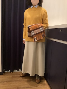 BRICK HOUSE by Tokyo Shirts 浜松市野イオンモール店さん（レディース・155cm）の冬コーディネート