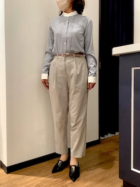 BRICK HOUSE by Tokyo Shirts 浜松市野イオンモール店さん（レディース・155cm）の秋コーディネート