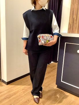 BRICK HOUSE by Tokyo Shirts 浜松市野イオンモール店さん(レディース・155cm)の秋コーディネート