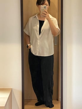 「アイテム（タンクトップ）」を使った、seaman0515さん（レディース・163cm・30代）の秋コーディネート