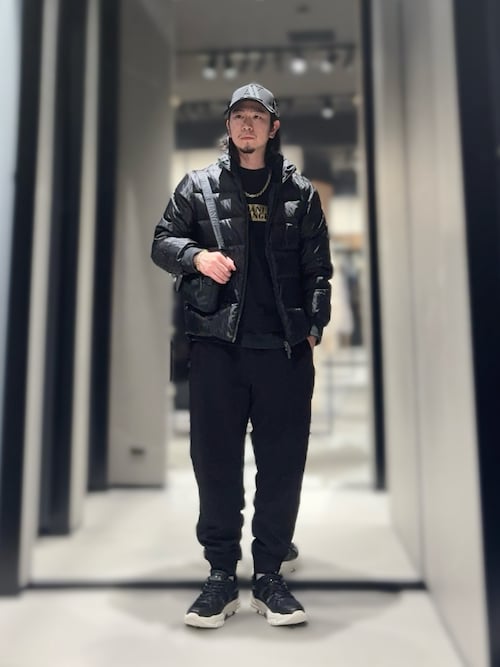 A|X アルマーニ エクスチェンジ】オールオーバーロゴ シャイニーダウン