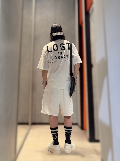 セール】【A|X アルマーニ エクスチェンジ】LIS バックプリント