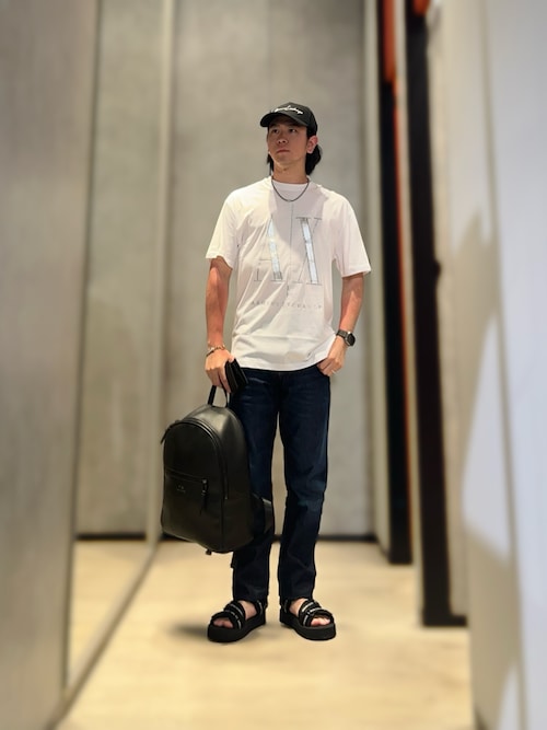 ARMANI EXCHANGE ベイカーパンツ チノ ベージュ/VW225 ARMANI EXCHANGE チノパン 「A|X アルマーニ エクスチェンジ