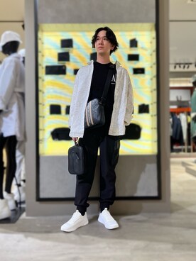 「春服デビュー宣言」｜「アイテム（財布/小物）」を使った、YUUさん（メンズ・174cm）の春コーディネート