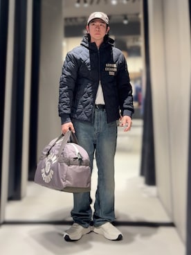 「armaniexchange」｜YUUさん（メンズ・174cm）の秋コーディネート