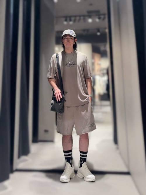 ARMANI EXCHANGE ショルダーバッグ 「A|X アルマーニ エクスチェンジ