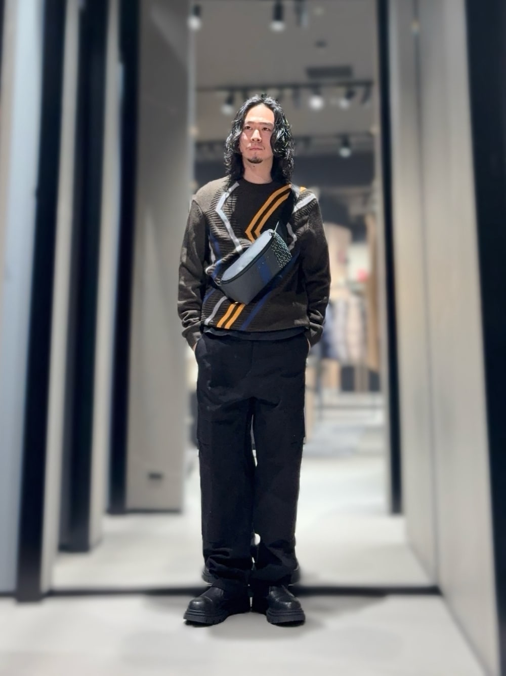 ☆*様 BALMAIN 正規品 新品　ロゴ ボディバッグ　ウエストポーチ　モノグ ☆*様 BALMAIN 正規品 新品 ロゴ ボディバッグ ウエストポーチ モノグ