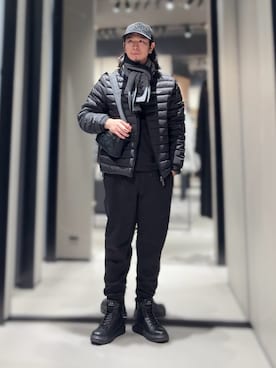 「リラックススタイル」｜「アイテム（ジャケット/アウター）」を使った、YUUさん（メンズ・174cm）の秋コーディネート