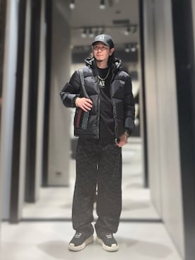 「アイテム（アクセサリー）」を使った、YUUさん（メンズ・174cm）の冬コーディネート