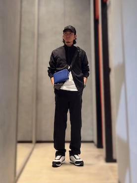 「アイテム（ボディバッグ/ウエストポーチ）」を使った、YUUさん（メンズ・174cm）の夏コーディネート