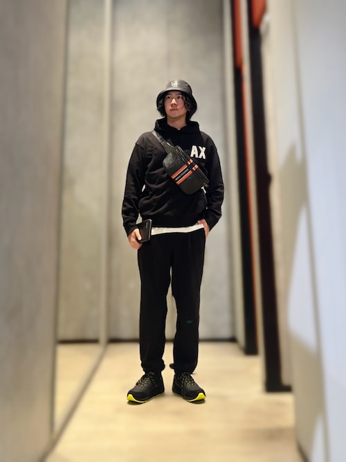 Armani Exchange フード付きトレーナー ズボン ARMANI EXCHANGE トレーナー スウェット 「A|X アルマーニ