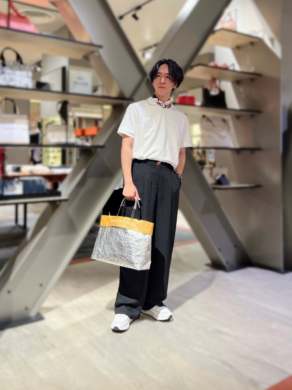ジョルジオアルマーニ ARMANI コレッツィオーネ 紳士用ロングスカーフ 楽天市場】【アウトレット】ジョルジオアルマーニ GIORGIO
