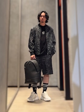 「アイテム（レッグウェア）」を使った、YUUさん（メンズ・174cm）の夏コーディネート