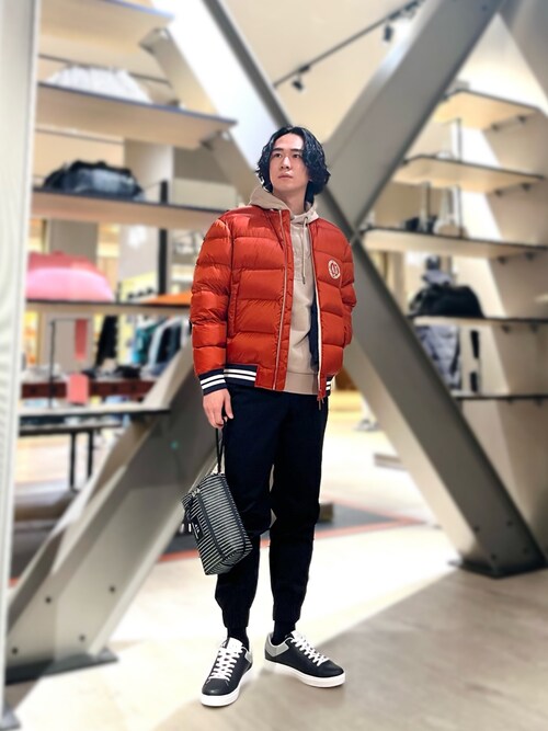 MADE IN ITALY製 EMPORIO ARMANI フルジップウールパーカー