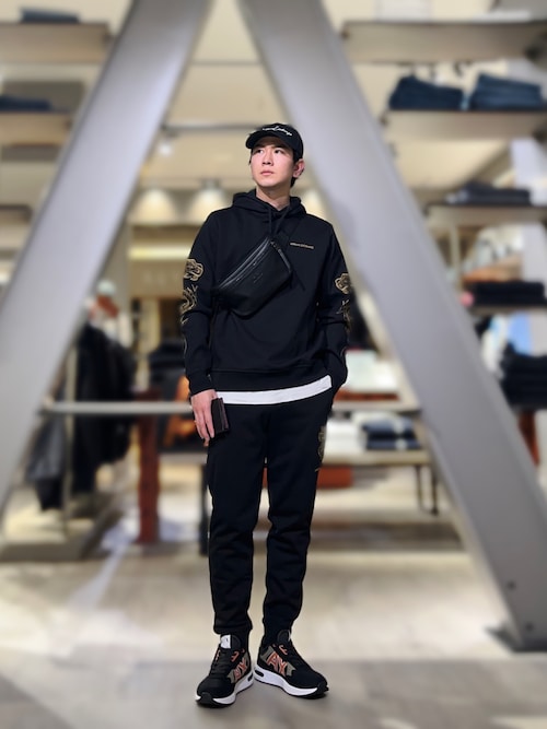 ARMANI EXCHANGE スニーカー 「A|X アルマーニ エクスチェンジ」AXロゴ