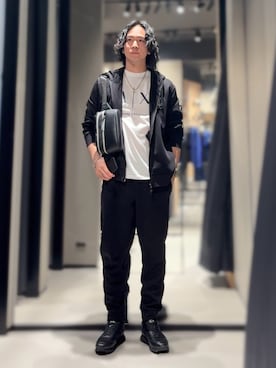 「armaniexchange」｜YUUさん（メンズ・174cm）の秋コーディネート