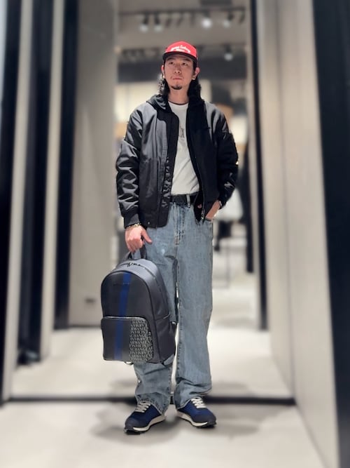 A|X アルマーニ エクスチェンジ】A|Xバックル レザーベルト（ベルト