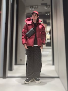 「アイテム（ボディバッグ/ウエストポーチ）」を使った、YUUさん（メンズ・174cm）の秋コーディネート